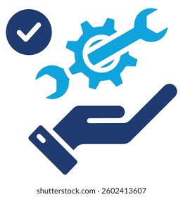 Management Service Icon Element For Design