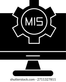 Diseño de iconos de Vector de línea de servicio de administración