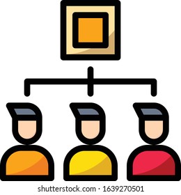 Management - Study subject icon set. High quality filled outline vector illustration for website and mobile application.