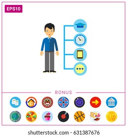 Management Symbols Icon