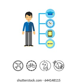 Management Symbols Icon