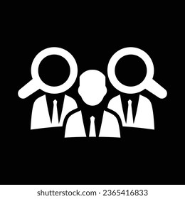The management and teamwork icon. Team and group, teamwork, people, alliance, management symbol