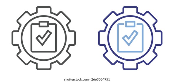 Gestión de dos hojas de iconos de color