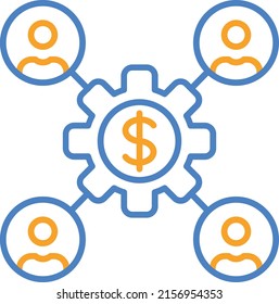 Management vector icon. Can be used for printing, mobile and web applications.