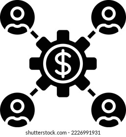Management vector icon. Can be used for printing, mobile and web applications.