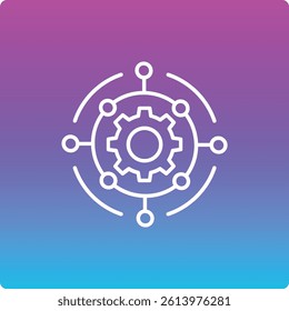 Management vector icon. Can be used for printing, mobile and web applications.
