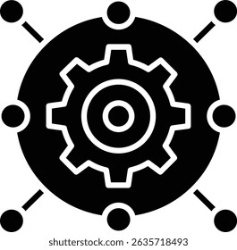 Management vector icon. Can be used for printing, mobile and web applications.