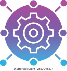 Icono de Vector de administración. Se puede utilizar para aplicaciones de impresión, móviles y de Web.