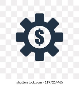 Management vector icon isolated on transparent background, Management transparency concept can be used web and mobile