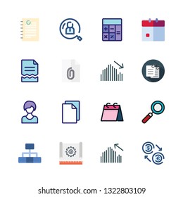 management vector icon set