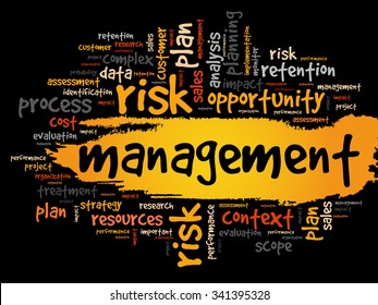 MANAGEMENT word cloud, business concept background