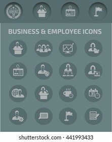 Management,businessman icon set,vector
