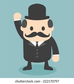 Manager boss Illustration