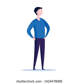 Manager Character From Digital Studio Characters Set
