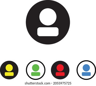 manager, entrepreneur, user, leader, operator suitable for application icon