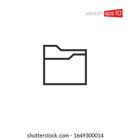 Vector de diseño de símbolo de icono de archivo de administrador