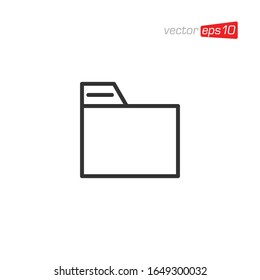 Manager File Icon Symbol Design Vector