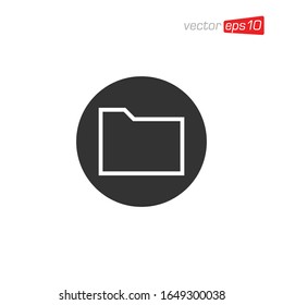 Manager File Icon Symbol Design Vector