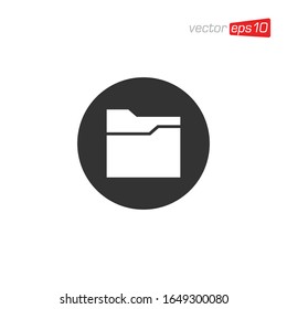 Manager File Icon Symbol Design Vector