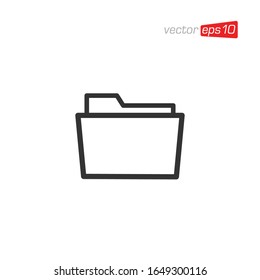 Manager File Icon Symbol Design Vector