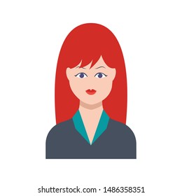 manager glyh flat vector icon