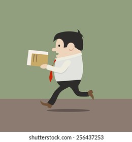 manager in a hurry