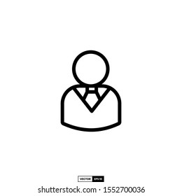 manager icon, design inspiration vector template for interface and any purpose