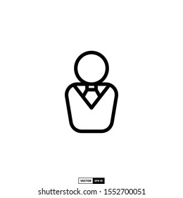 manager icon, design inspiration vector template for interface and any purpose