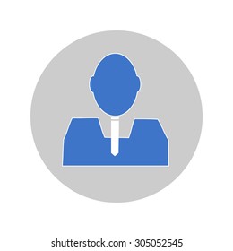 Manager icon, eps 10