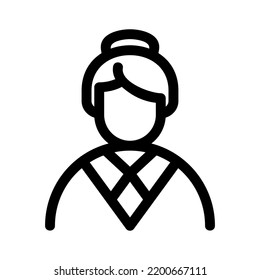 manager icon or logo isolated sign symbol vector illustration - high quality black style vector icons
