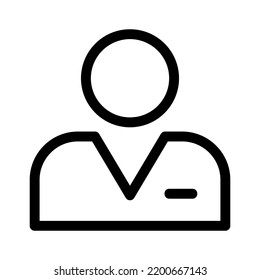 icono de administrador o logotipo símbolo de signo aislado ilustración vectorial - iconos vectoriales de estilo negro de alta calidad
