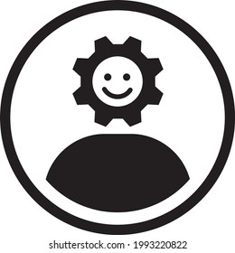  manager icon vector. Businessman vector icon.
