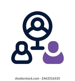 Vector de doble tono para tu Sitio web, móvil, presentación y diseño de logotipo.
