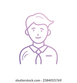 Manager icon vector stock illustration