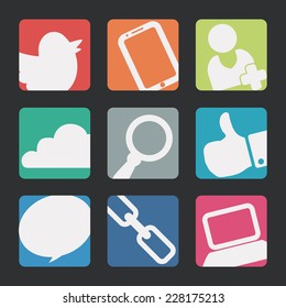 manager icons graphic design , vector illustration