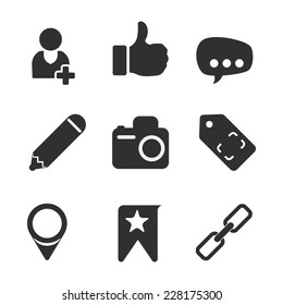 manager icons graphic design , vector illustration