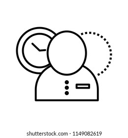 Manager Line Icon