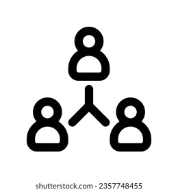 manager line icon. vector icon for your website, mobile, presentation, and logo design.