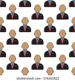  Manager pattern. Manager background. Vector seamless pattern. Modern stylish texture.