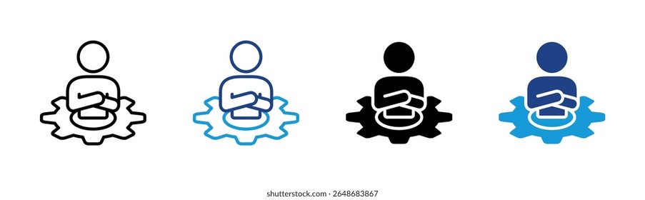 Manager Role Icon Element For Design