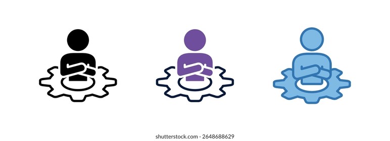 Manager Role Icon Element For Design