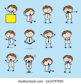 Manager - Set of Concepts Vector illustrations