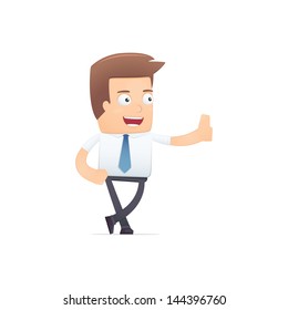 manager, suitable for use in dialogs with other characters.