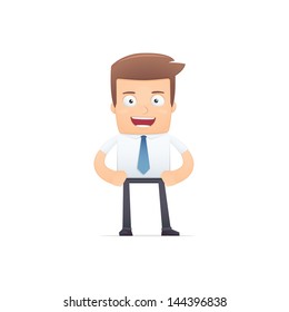 manager, suitable for use in dialogs with other characters.