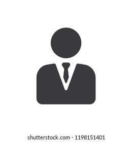 Manager vector icon 