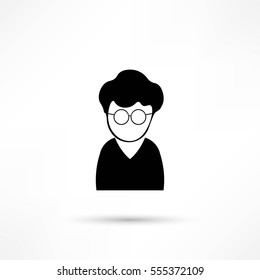 Manager vector icon.