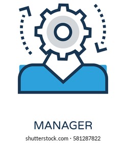 Manager Vector Icon