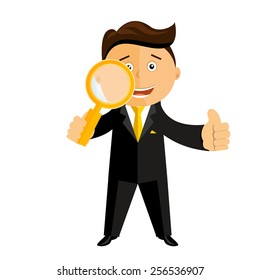 Manager, vector illustration