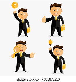 Manager, vector illustration