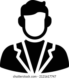 Imagen de Manager Vector en un fondo transparente.Símbolos de calidad premium.Icono de vector glifos para el concepto y el diseño gráfico.